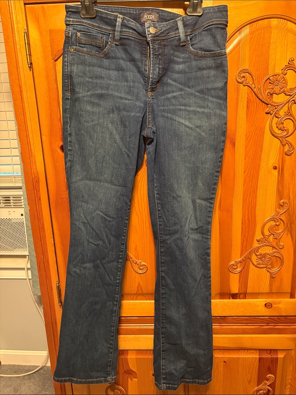 NYDJ Dark Blue Bootleg Jeans